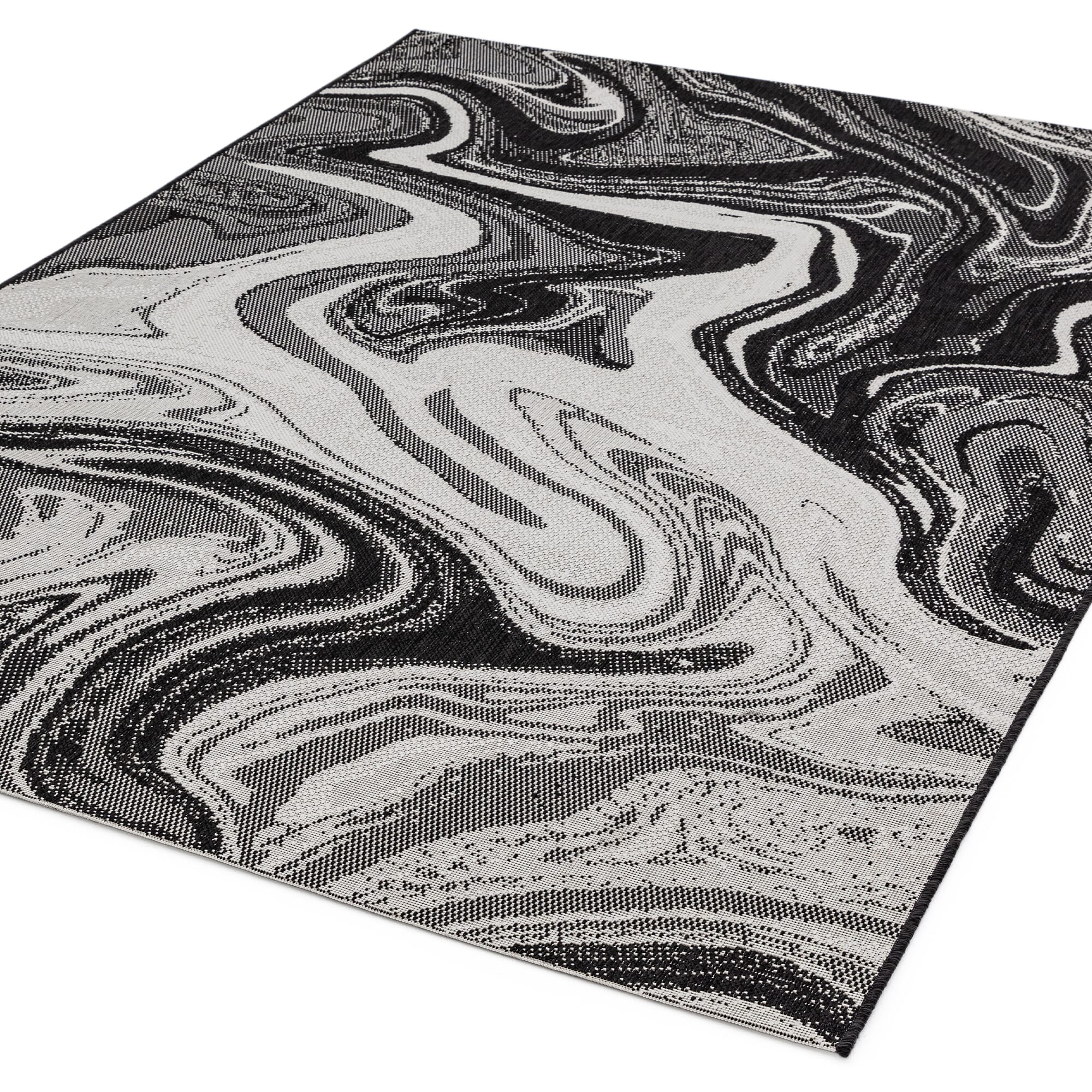 Alfombra Patio PAT19 Mármol Negro