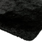 Plush Black Rug