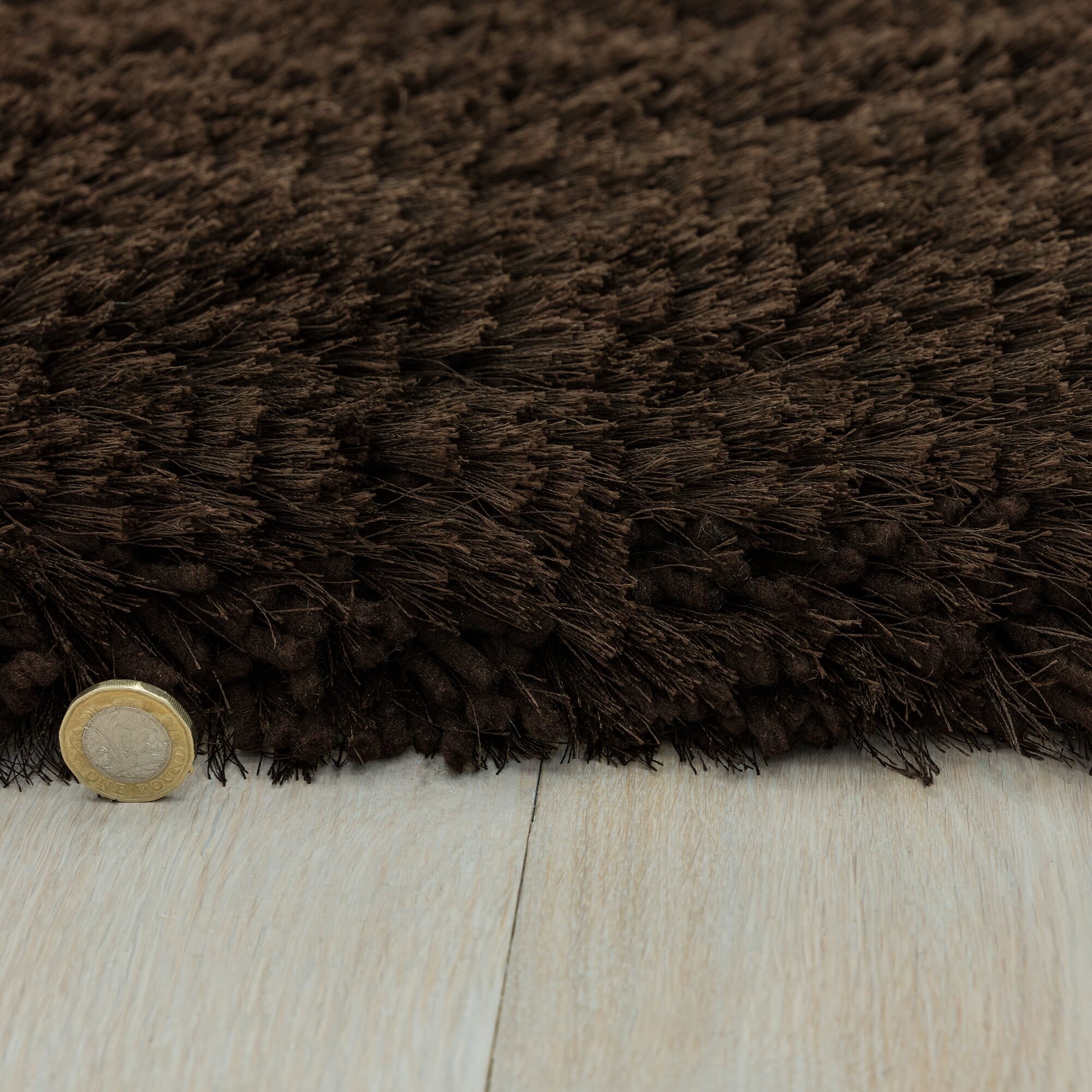 Alfombra Plush Dark Chocolate
