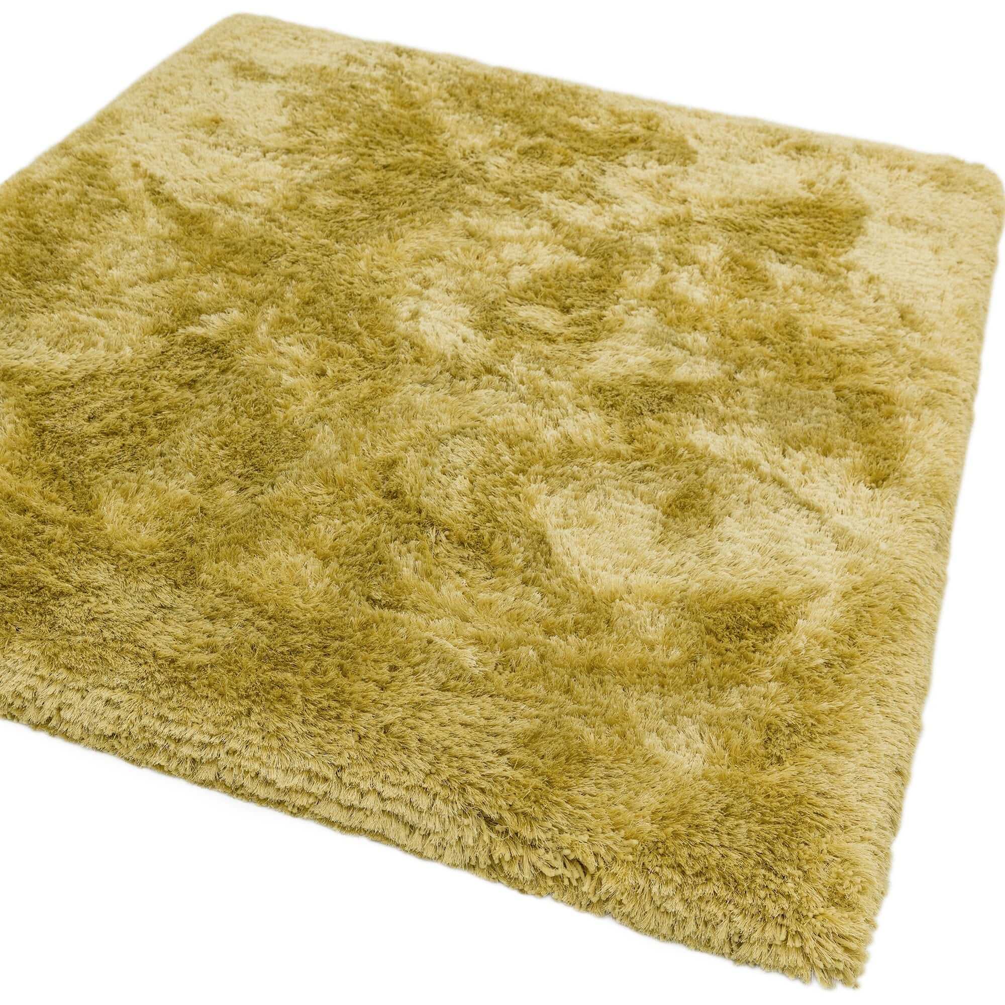 Plush Yellow Rug