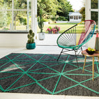 Prism Green Rug