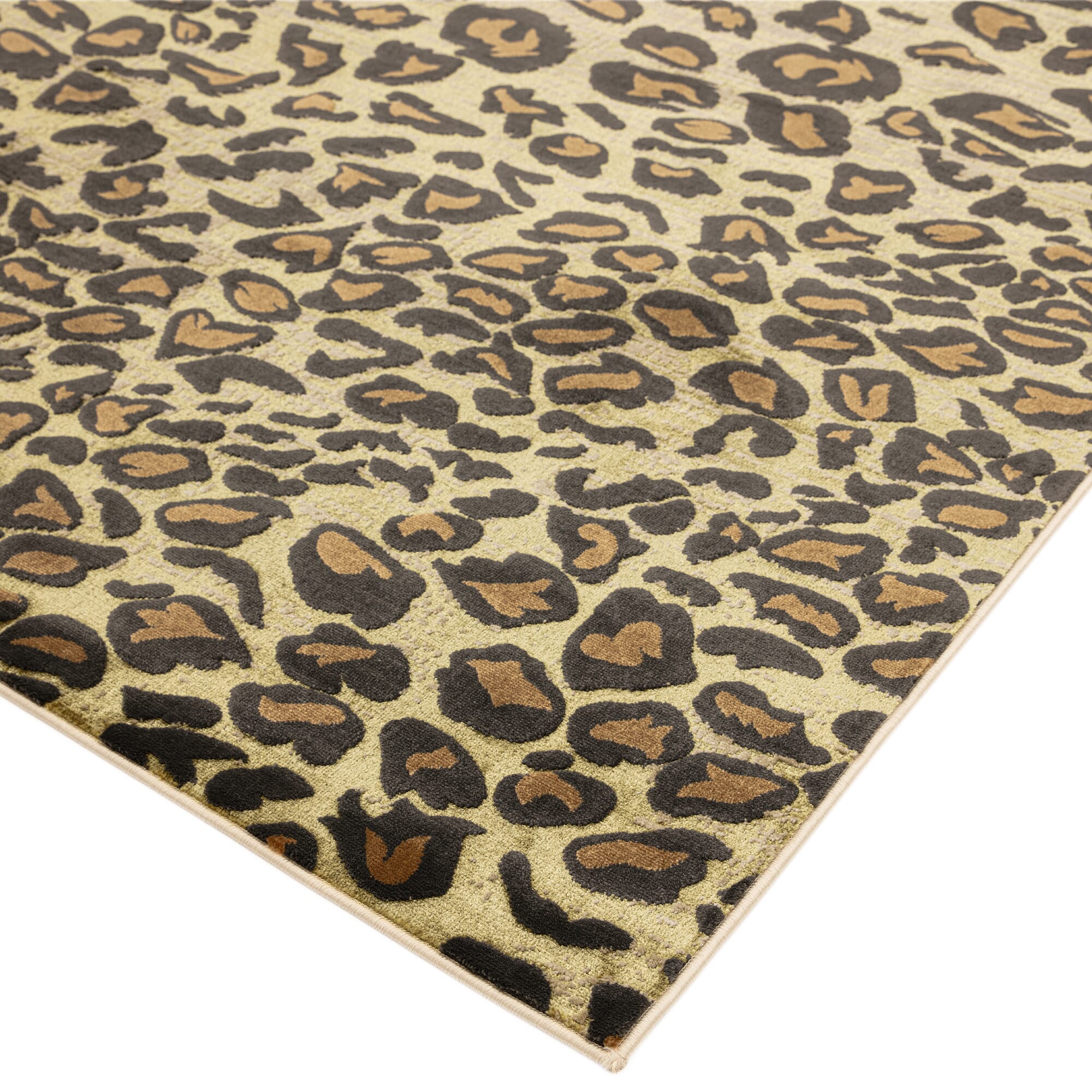Alfombra con estampado animal Quantum Leopard QU01