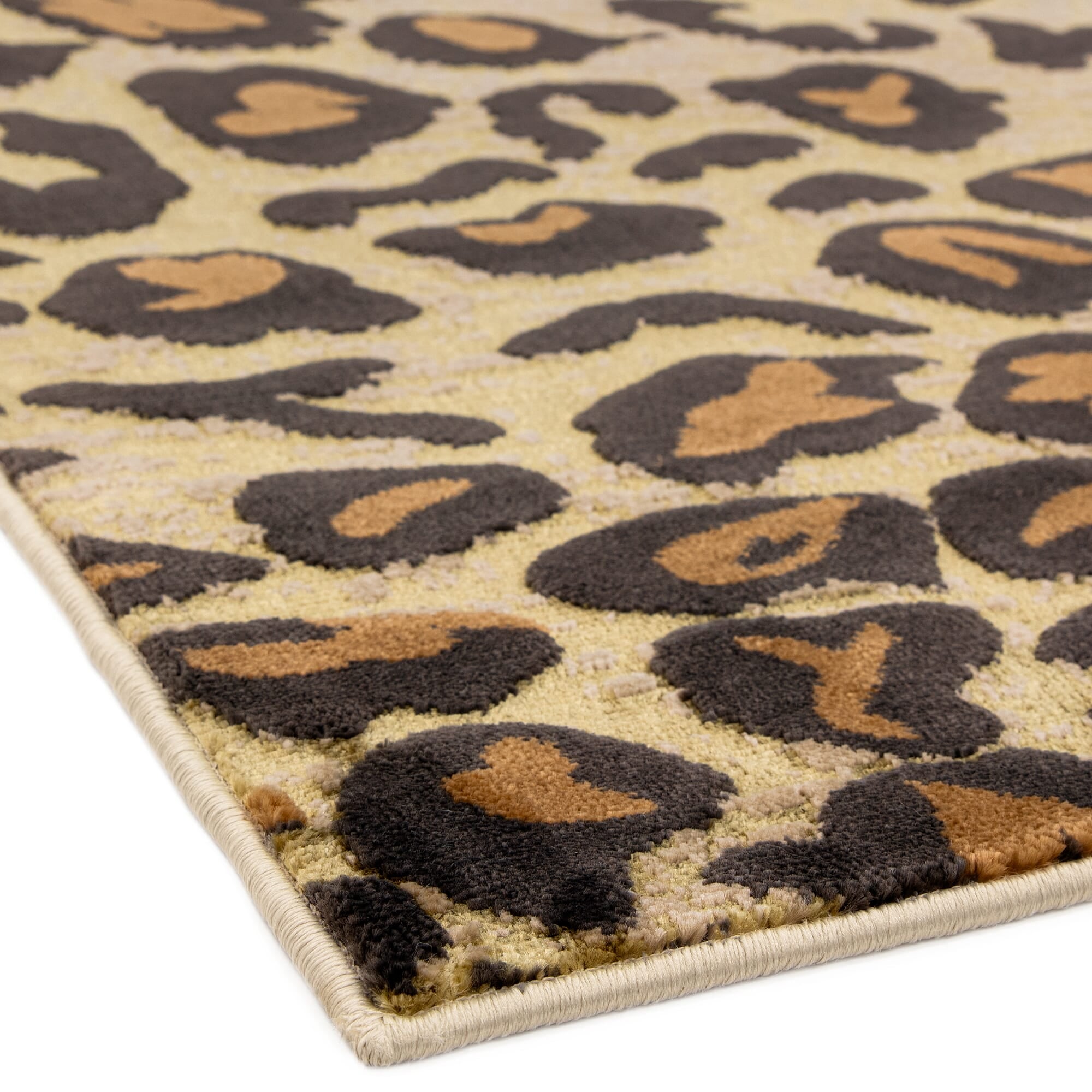 Alfombra con estampado animal Quantum Leopard QU01