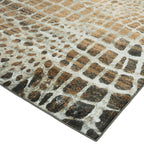 Quantum Giraffe Animal Print Rug QU02
