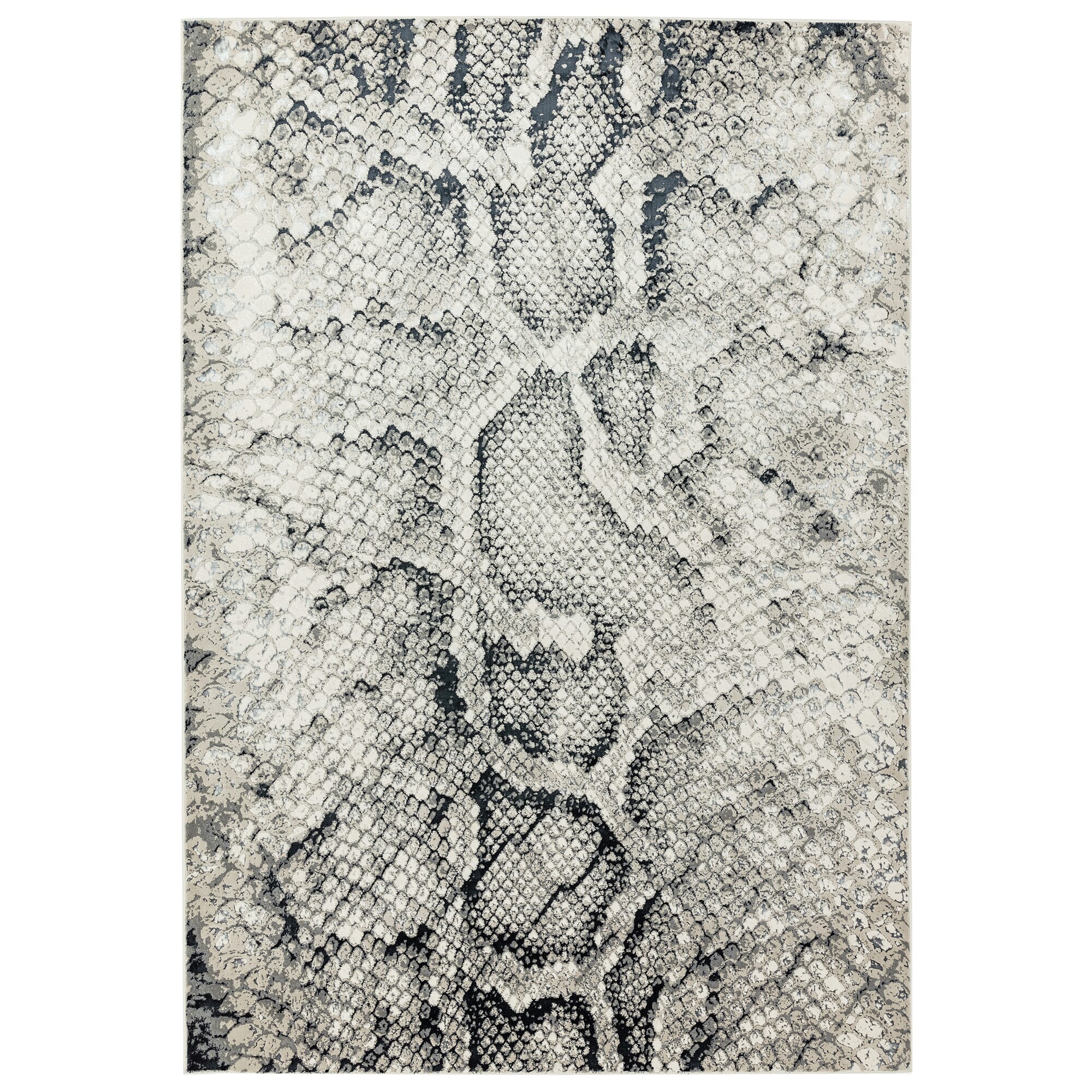 Quantum Snake Animal Print Rug QU03