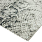 Quantum Snake Animal Print Rug QU03