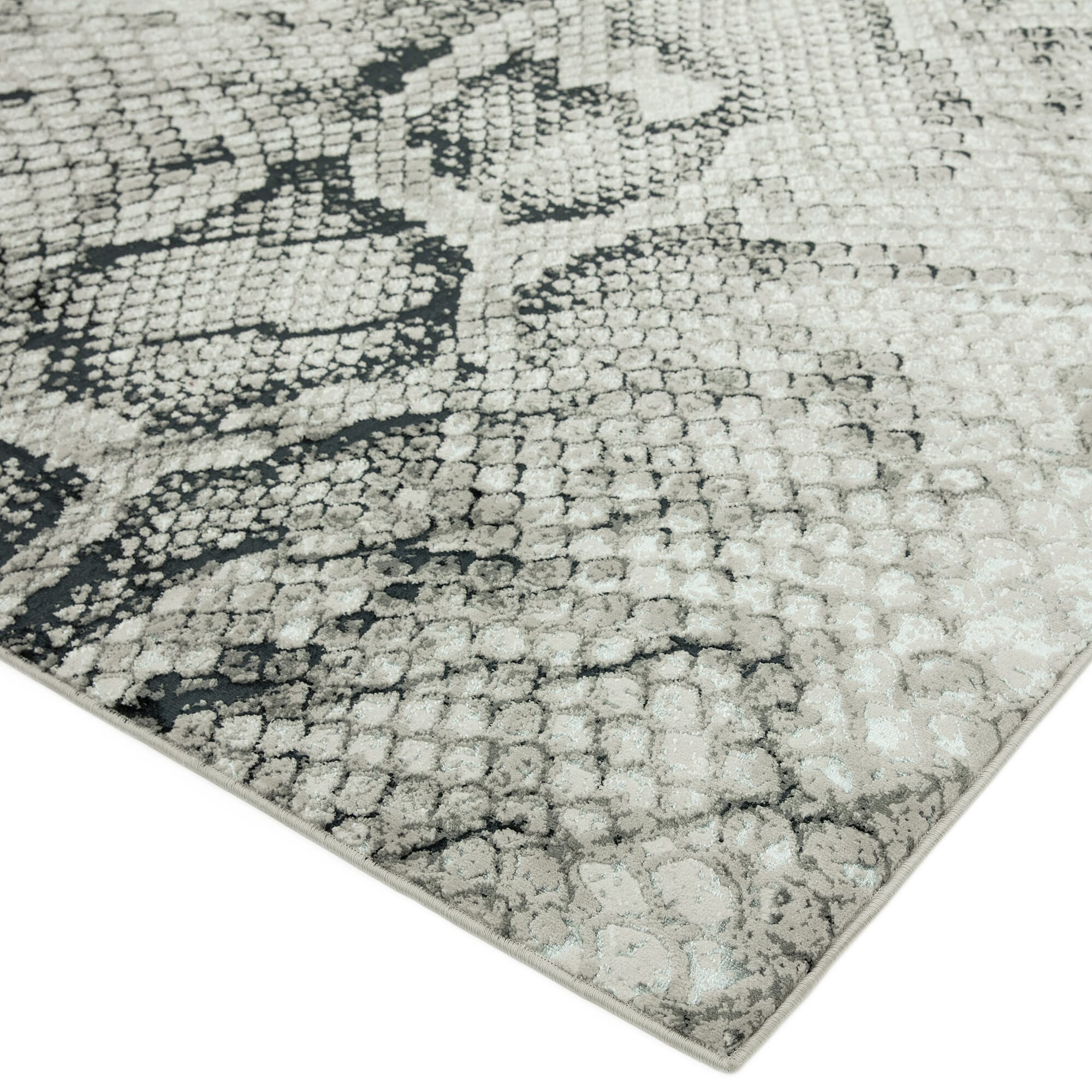 Quantum Snake Animal Print Rug QU03