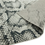 Quantum Snake Animal Print Rug QU03