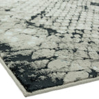 Quantum Snake Animal Print Rug QU03