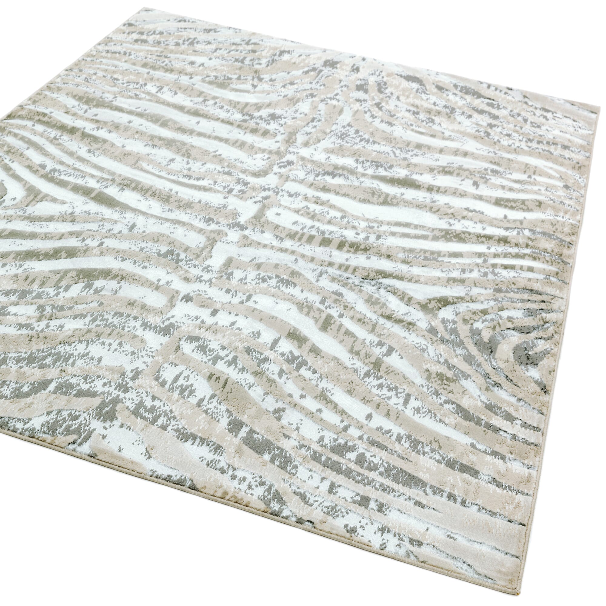 Alfombra con estampado animal Quantum Zebra QU04