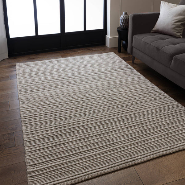Greige Rugs Texture Ravine Greige Rug - Asiatic Carpets - London