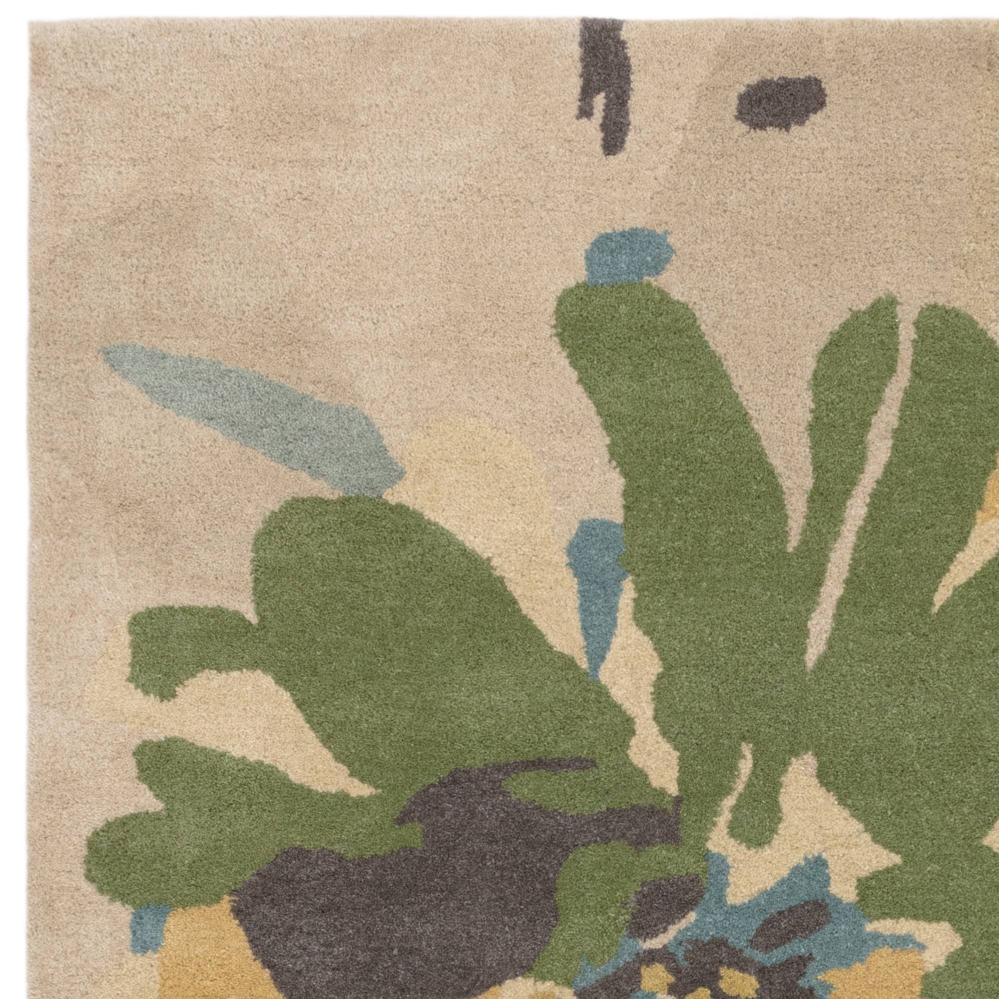 Reef RF11 Floral Green Rug