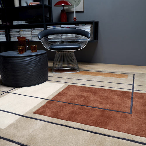 Reef RF20 Outline Terracotta Rug