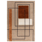 Reef RF20 Outline Terracotta Rug