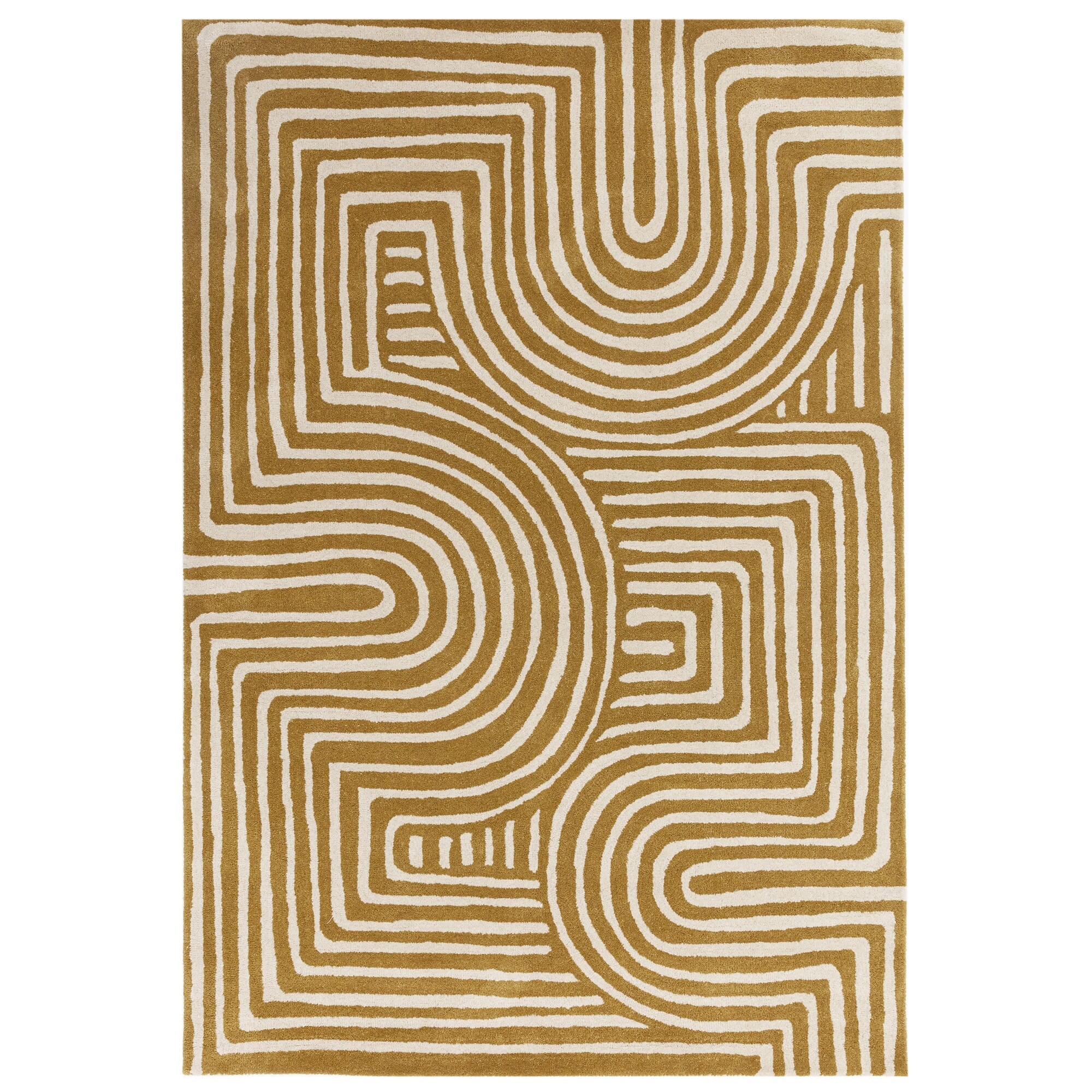 Alfombra Reef RF28 Curva Ocre