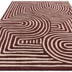 Alfombra Reef RF29 Curva Ciruela