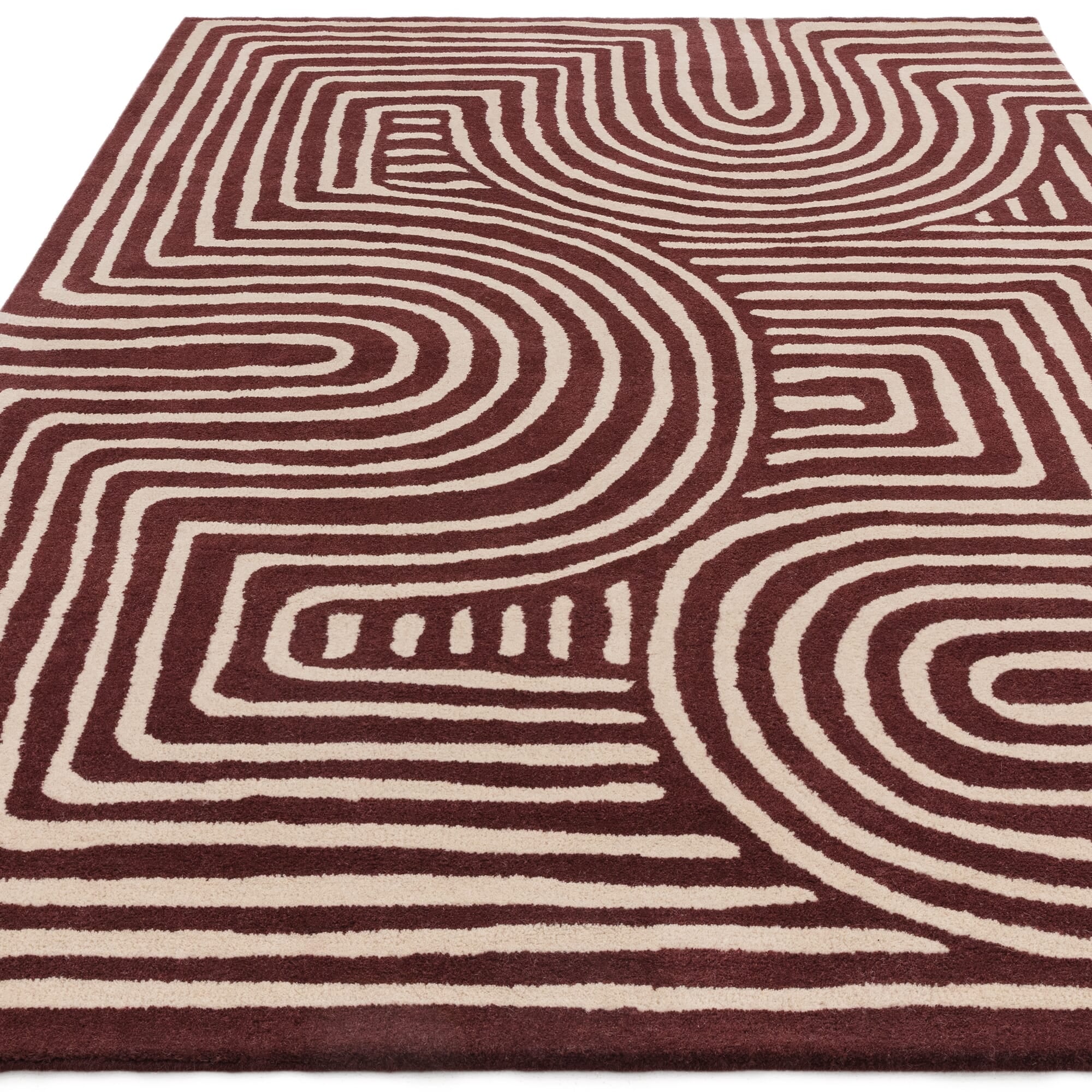 Alfombra Reef RF29 Curva Ciruela