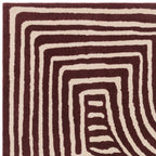 Alfombra Reef RF29 Curva Ciruela