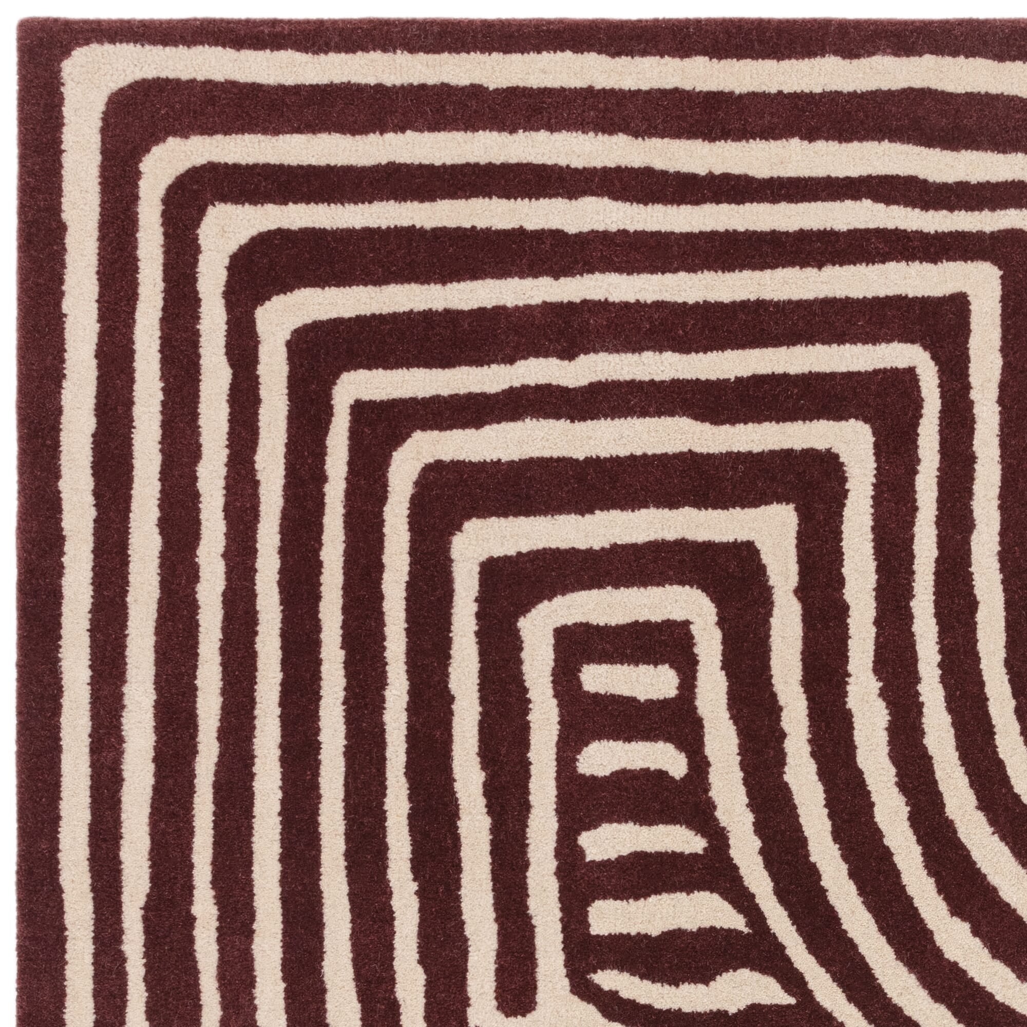 Alfombra Reef RF29 Curva Ciruela