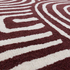 Alfombra Reef RF29 Curva Ciruela