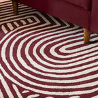 Alfombra Reef RF29 Curva Ciruela