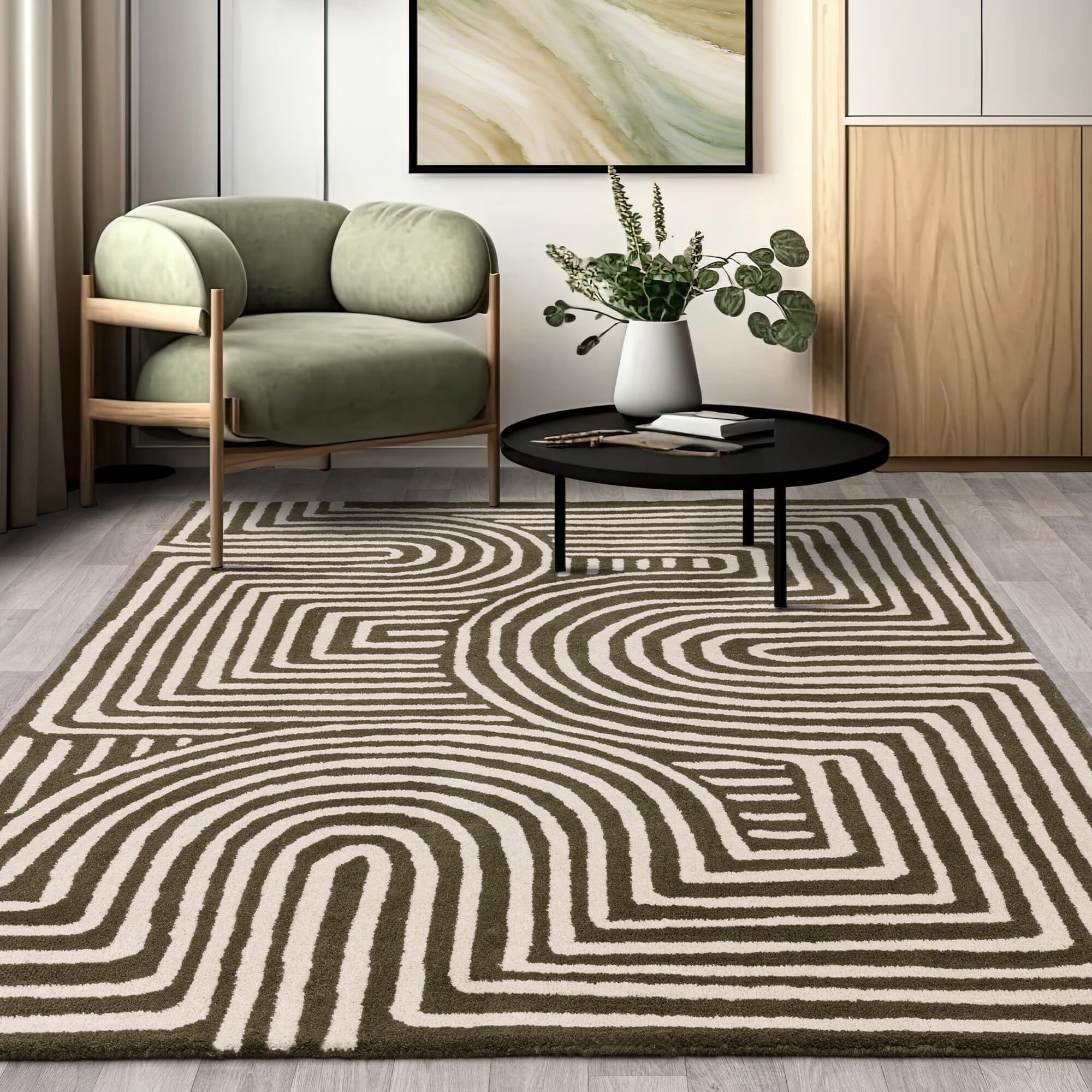 Alfombra Reef RF30 Curva Bosque