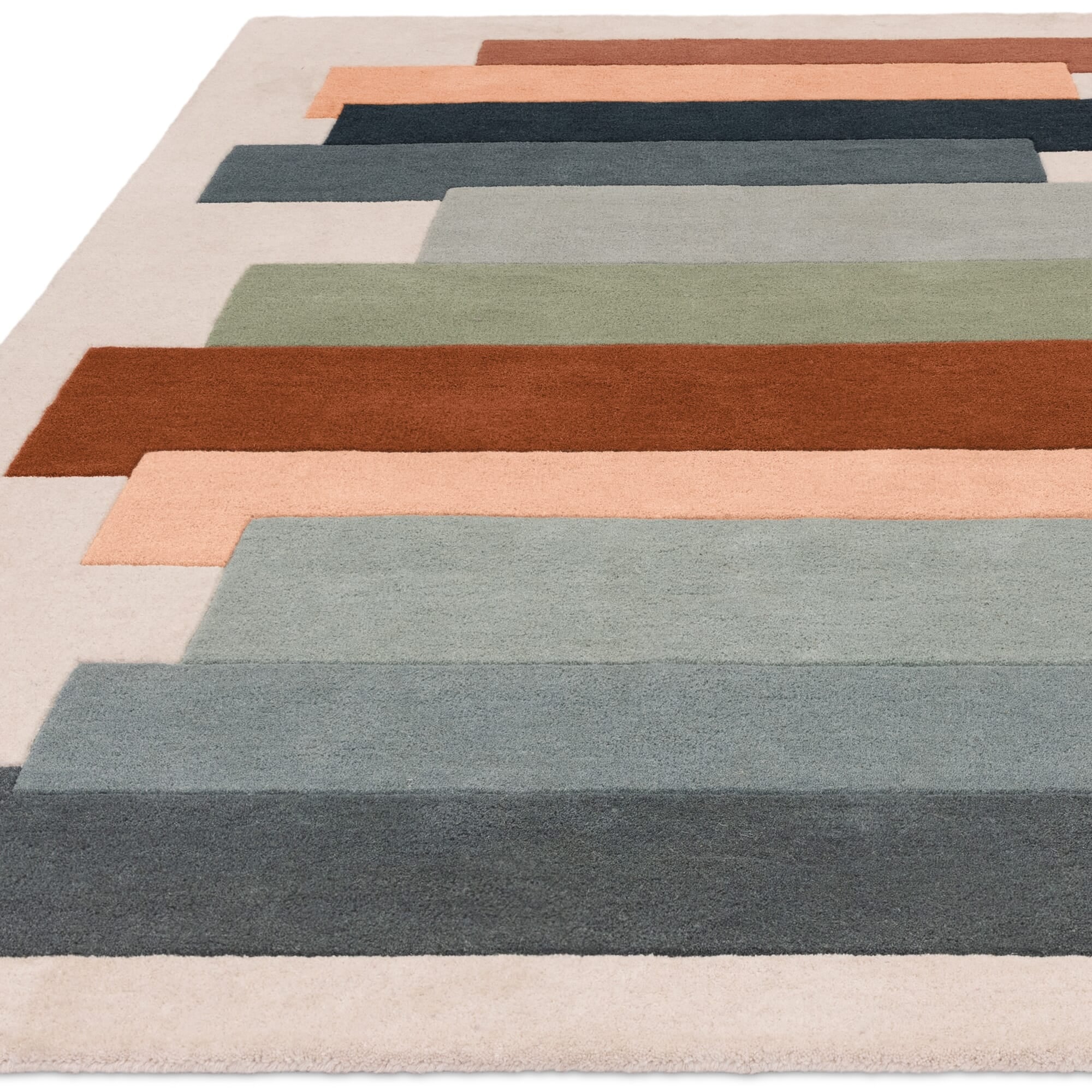 Alfombra Reef RF32 Stacks Verde