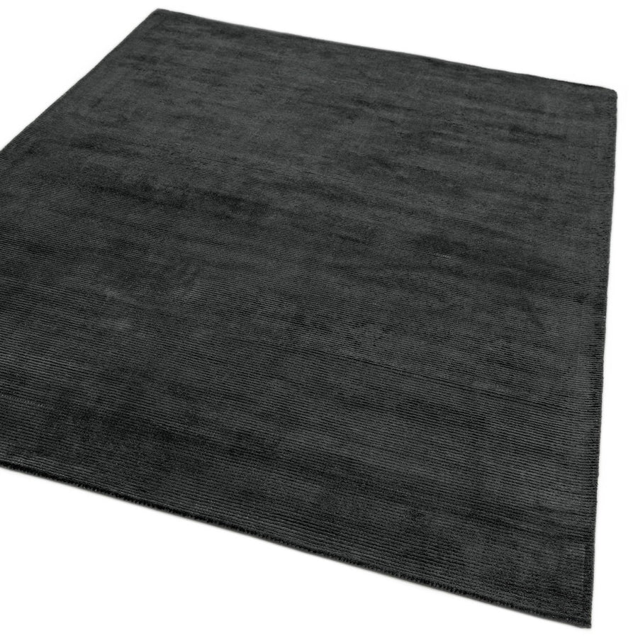 Reko Charcoal Textured Rug
