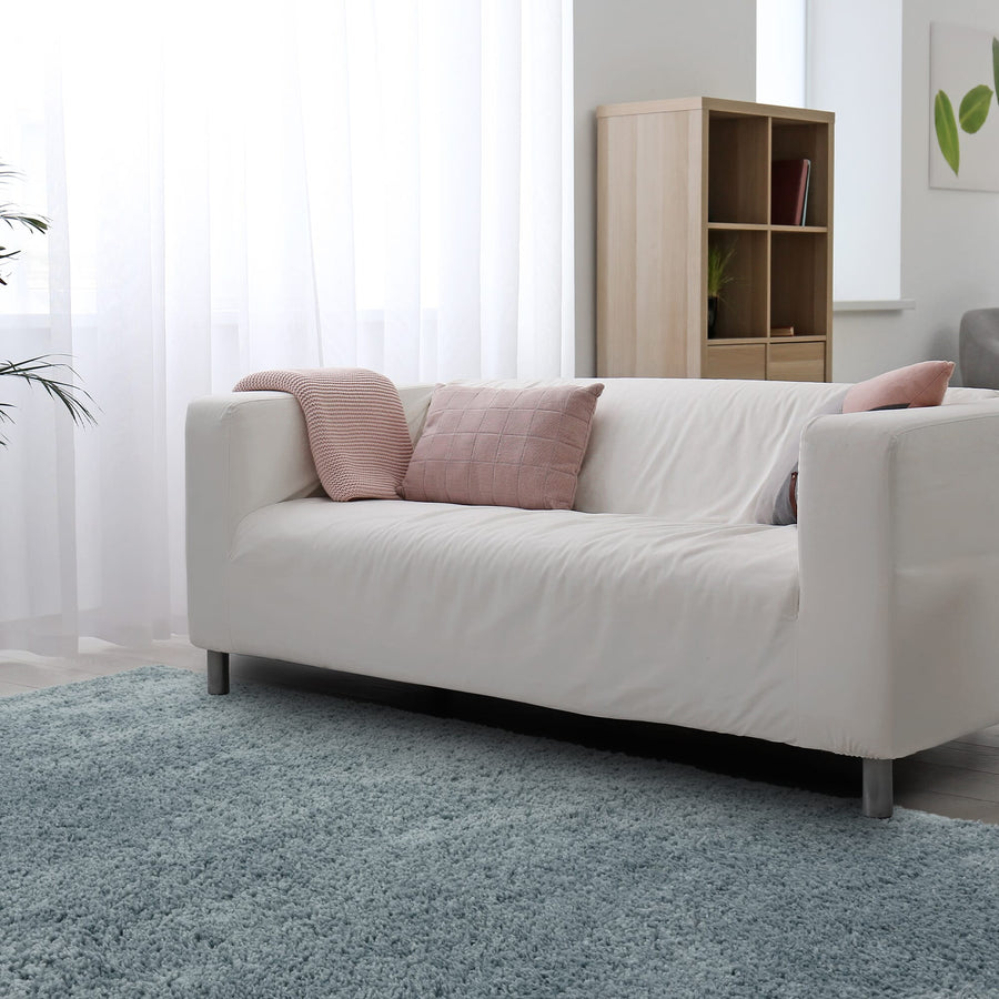 Ritchie Duck Egg Soft Touch Shaggy Rug