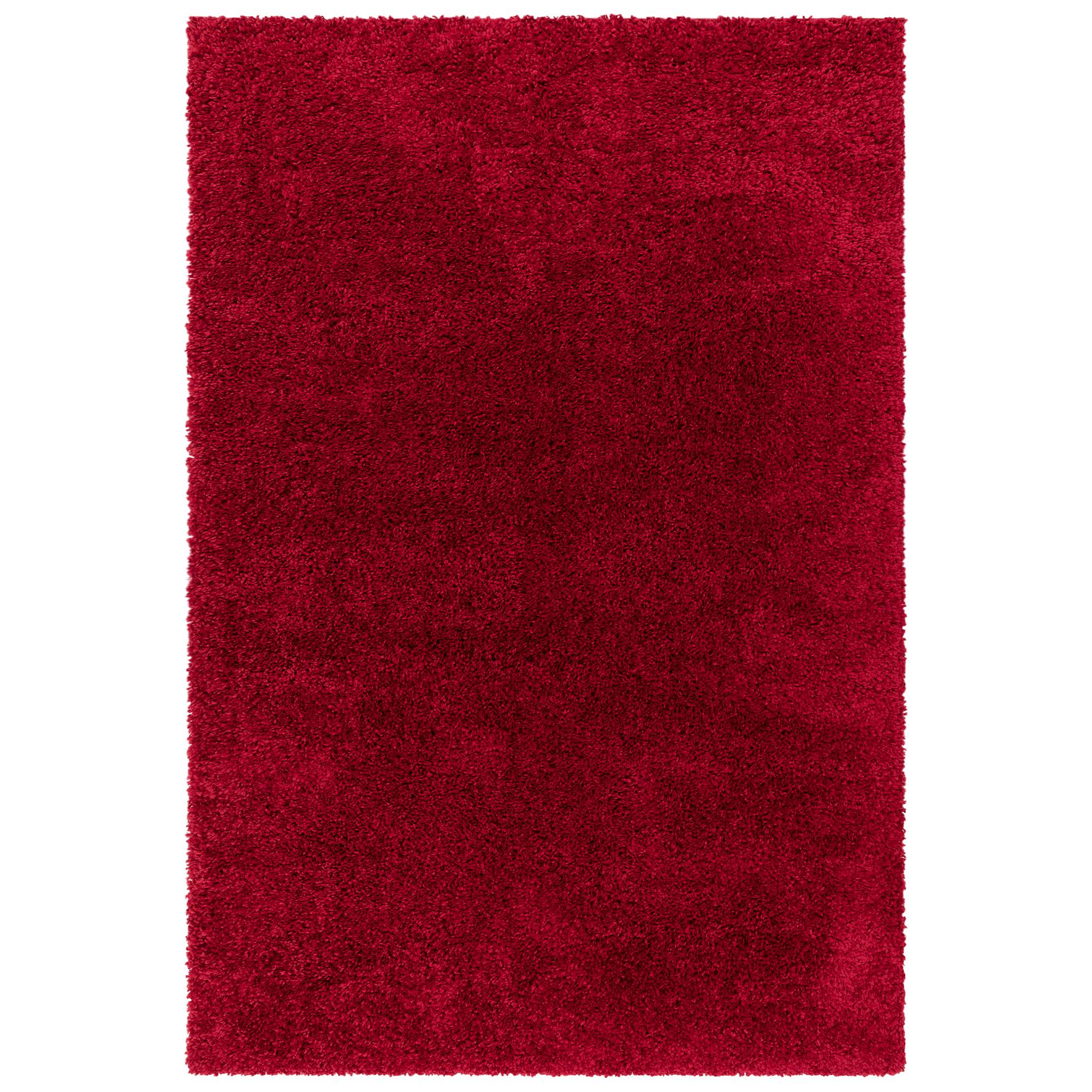 Ritchie Red Soft Touch Shaggy Rug