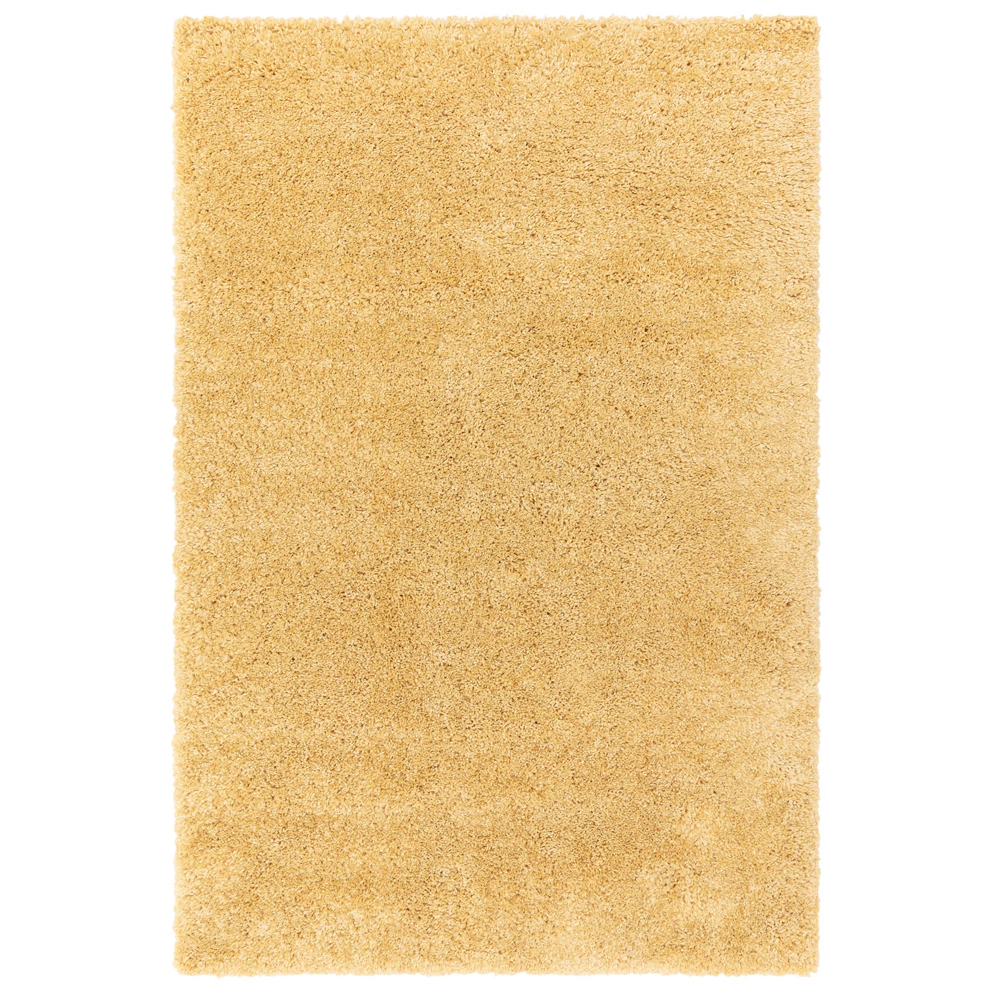 Ritchie Yellow Soft Touch Shaggy Rug