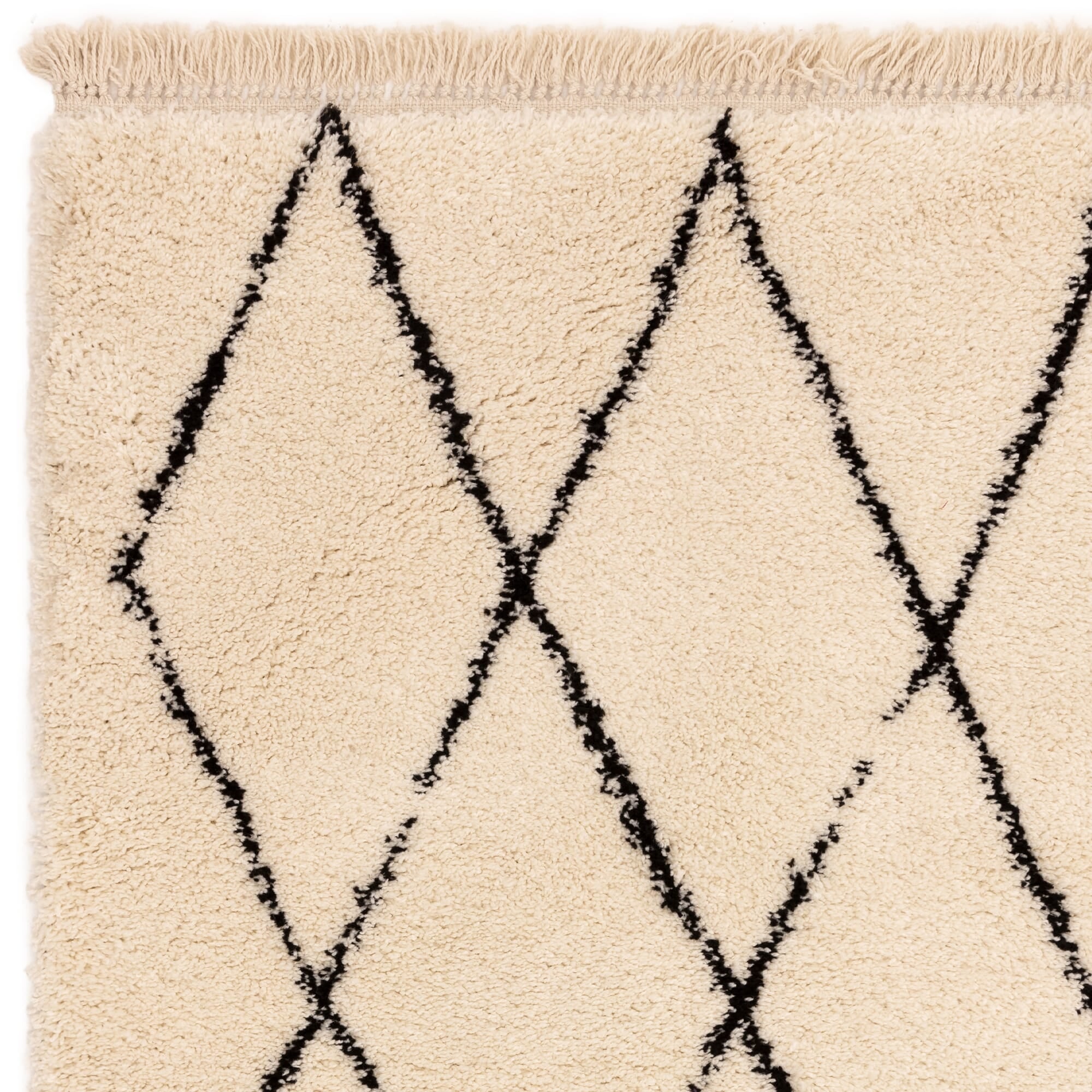 Rocco RC08 Cream Diamond Rug