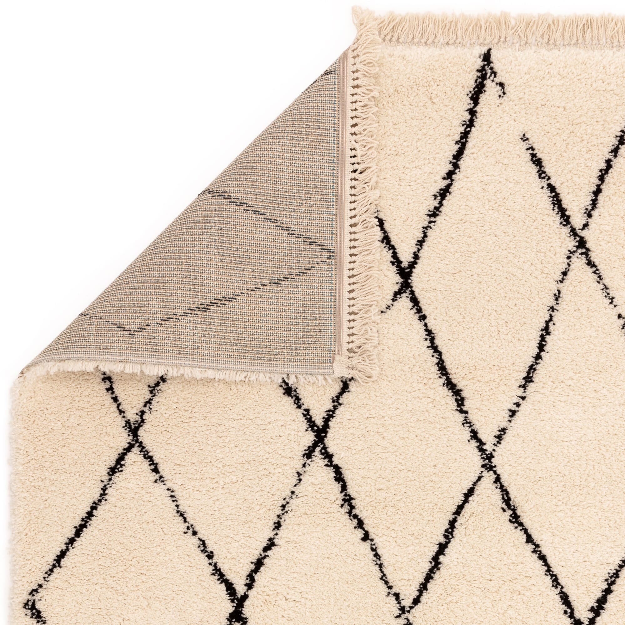 Rocco RC08 Cream Diamond Rug