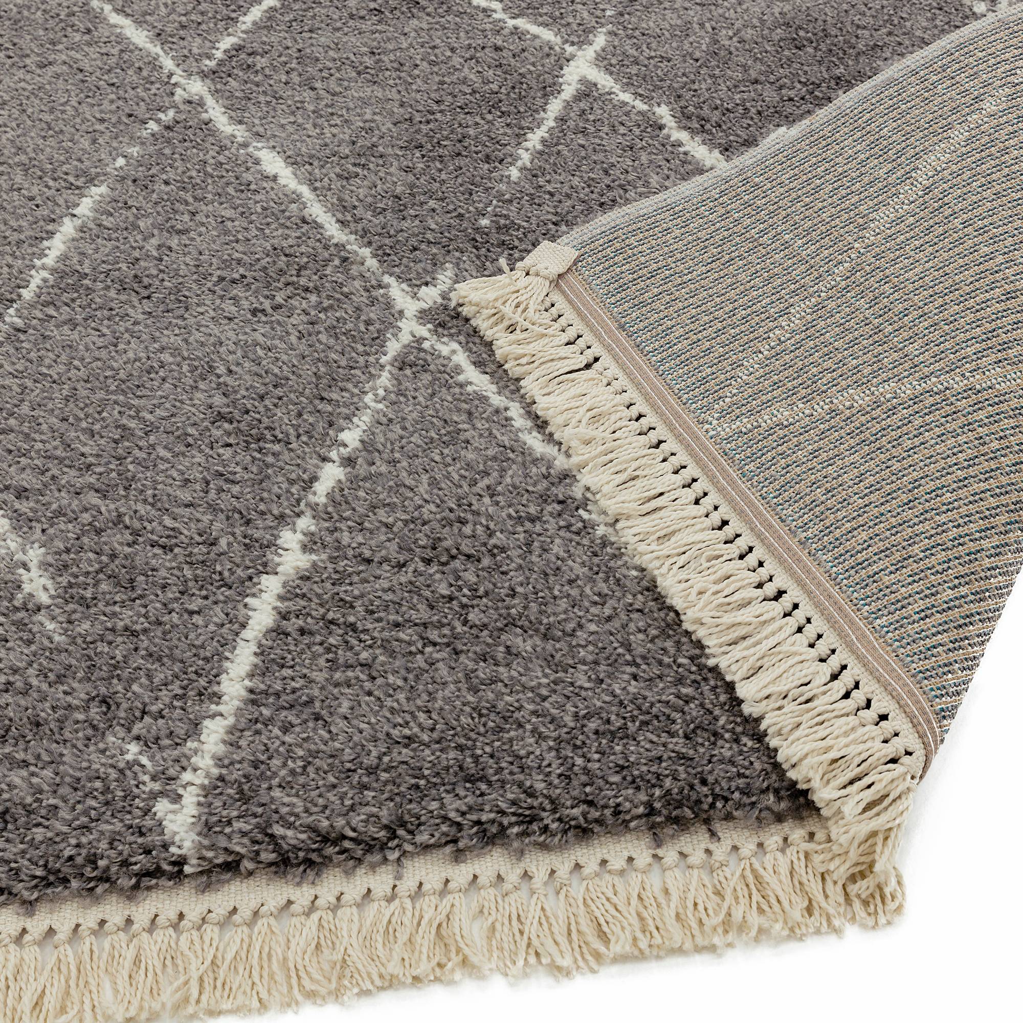 Rocco RC07 Grey Diamond Rug