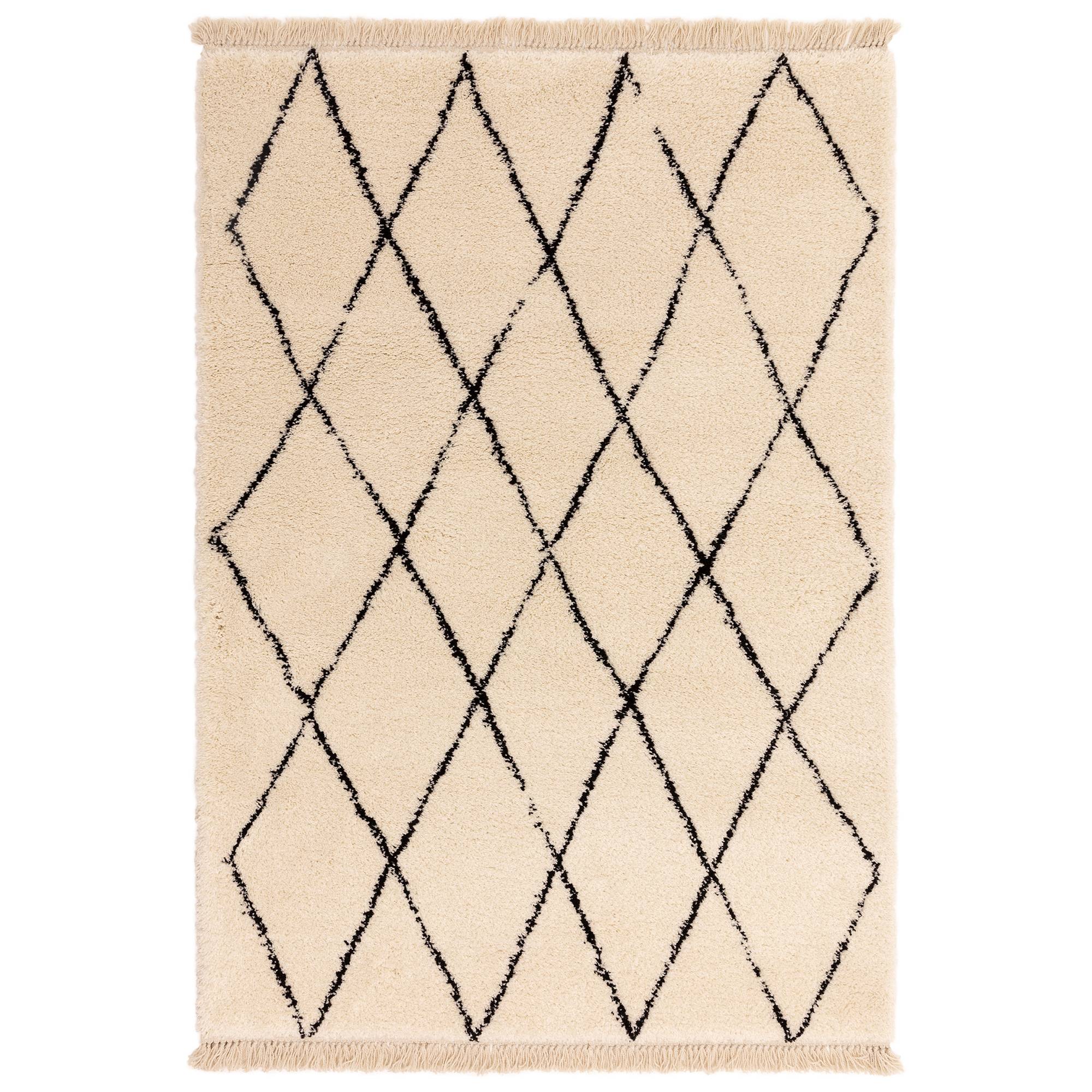 Rocco RC08 Cream Diamond Rug
