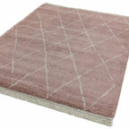 Alfombra Rocco RC09 Diamante Rosa