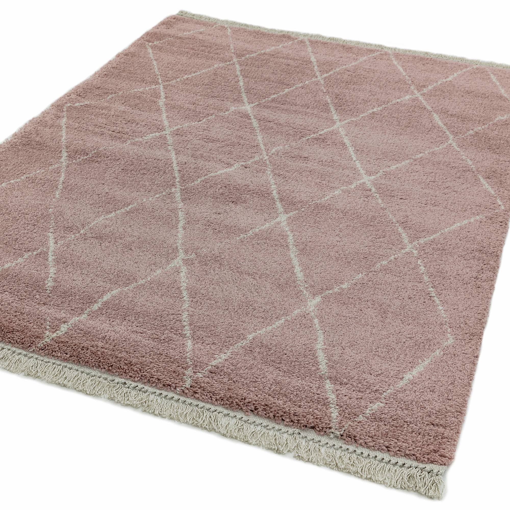 Alfombra Rocco RC09 Diamante Rosa