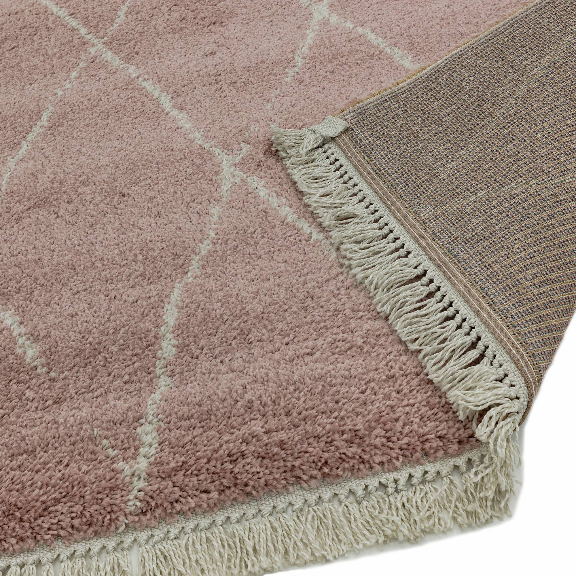 Alfombra Rocco RC09 Diamante Rosa
