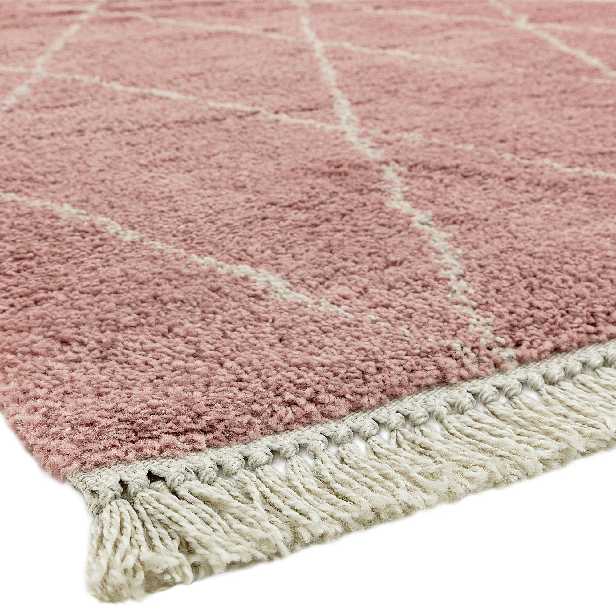 Alfombra Rocco RC09 Diamante Rosa