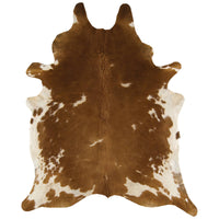 Rodeo Brown/White Rug Cowhide Rug