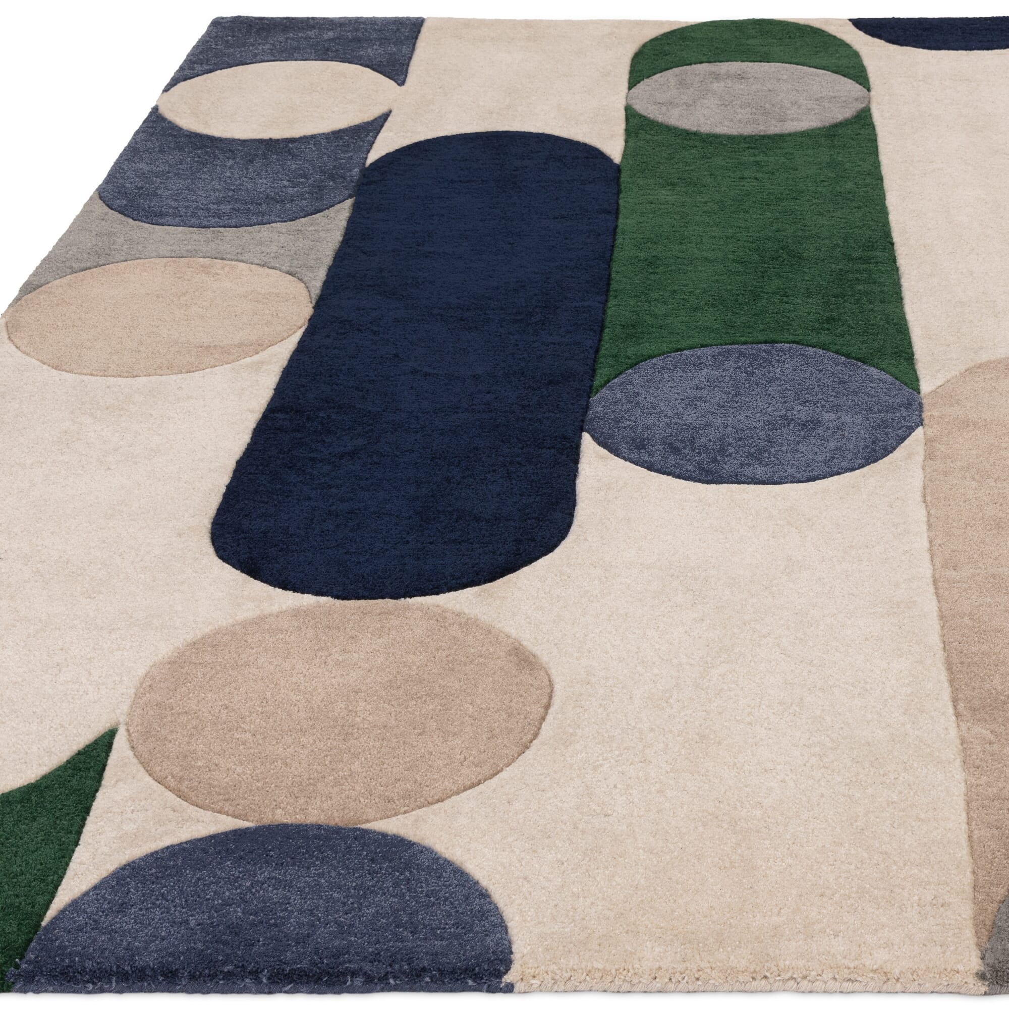 Alfombra Romy 08 Morse Azul