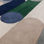 Alfombra Romy 08 Morse Azul