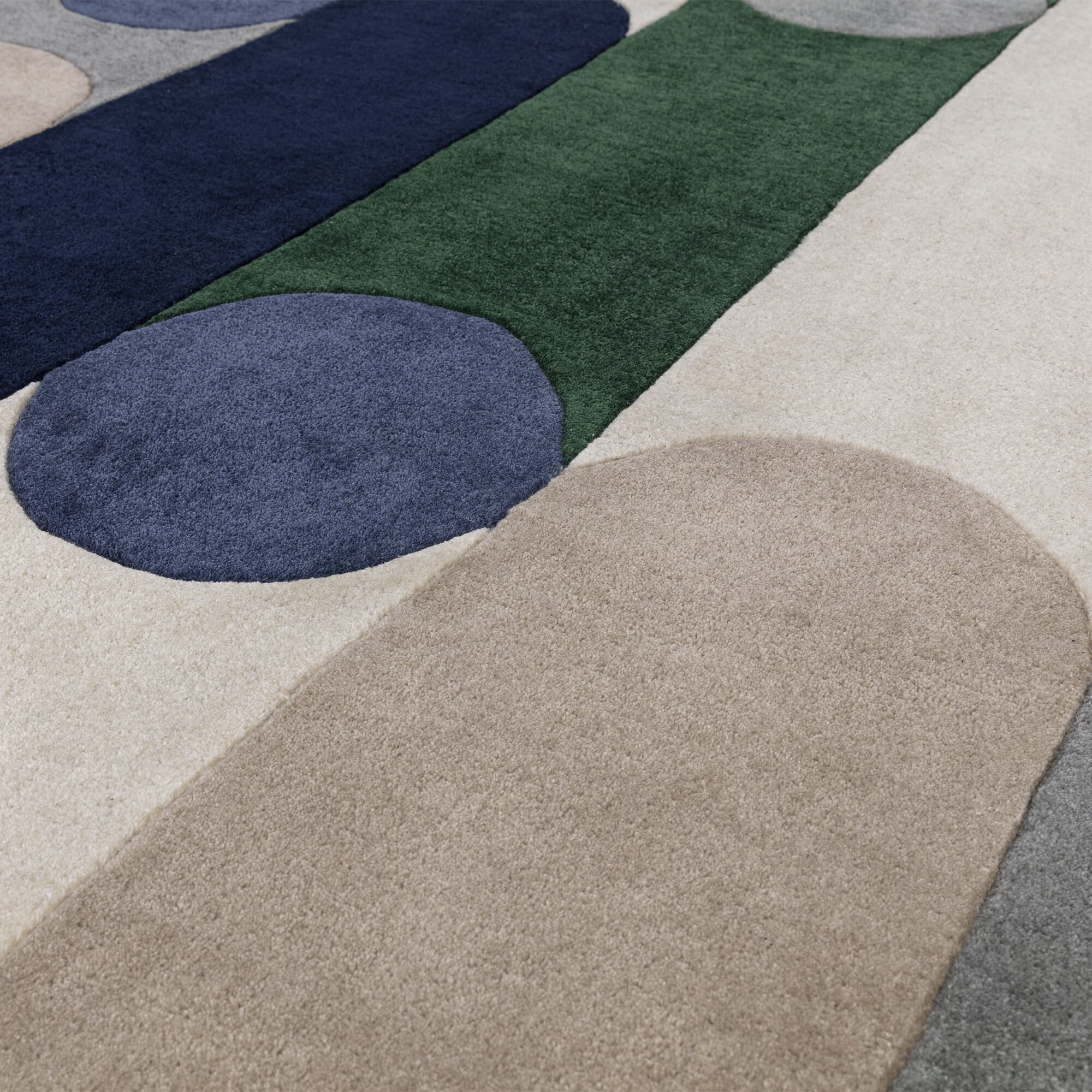 Alfombra Romy 08 Morse Azul
