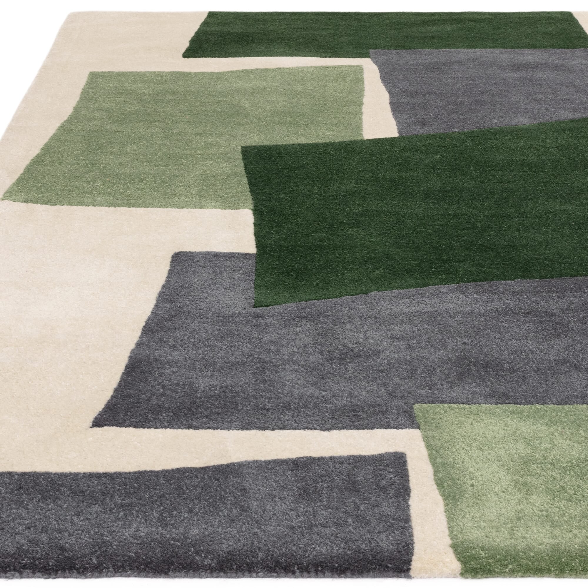 Romy 12 Papercut Green Rug