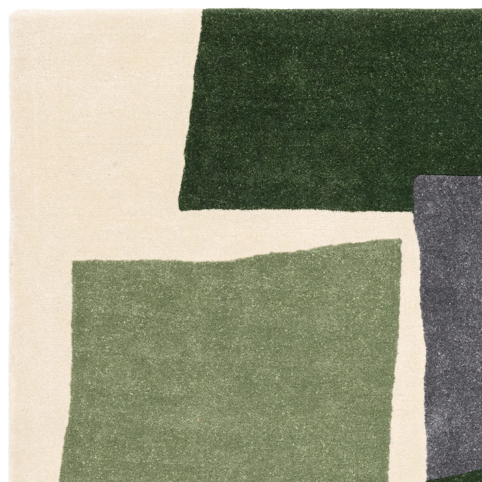 Romy 12 Papercut Green Rug