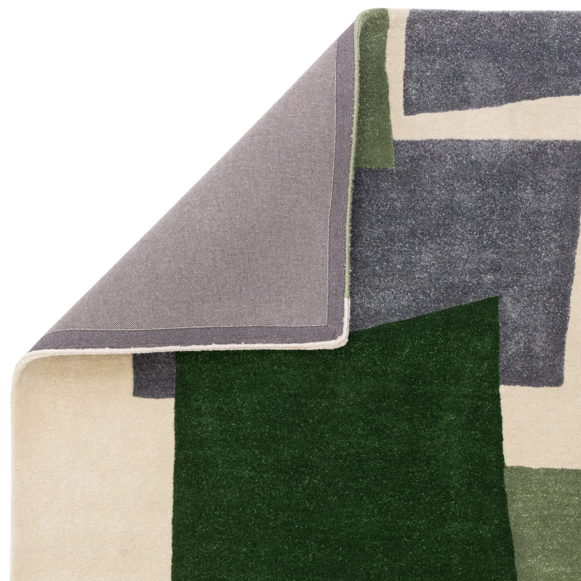 Romy 12 Papercut Green Rug