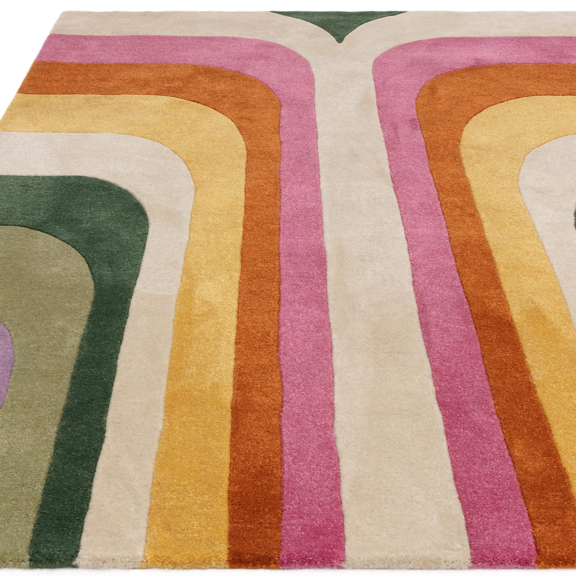 Alfombra Romy 01 Retro Rosa