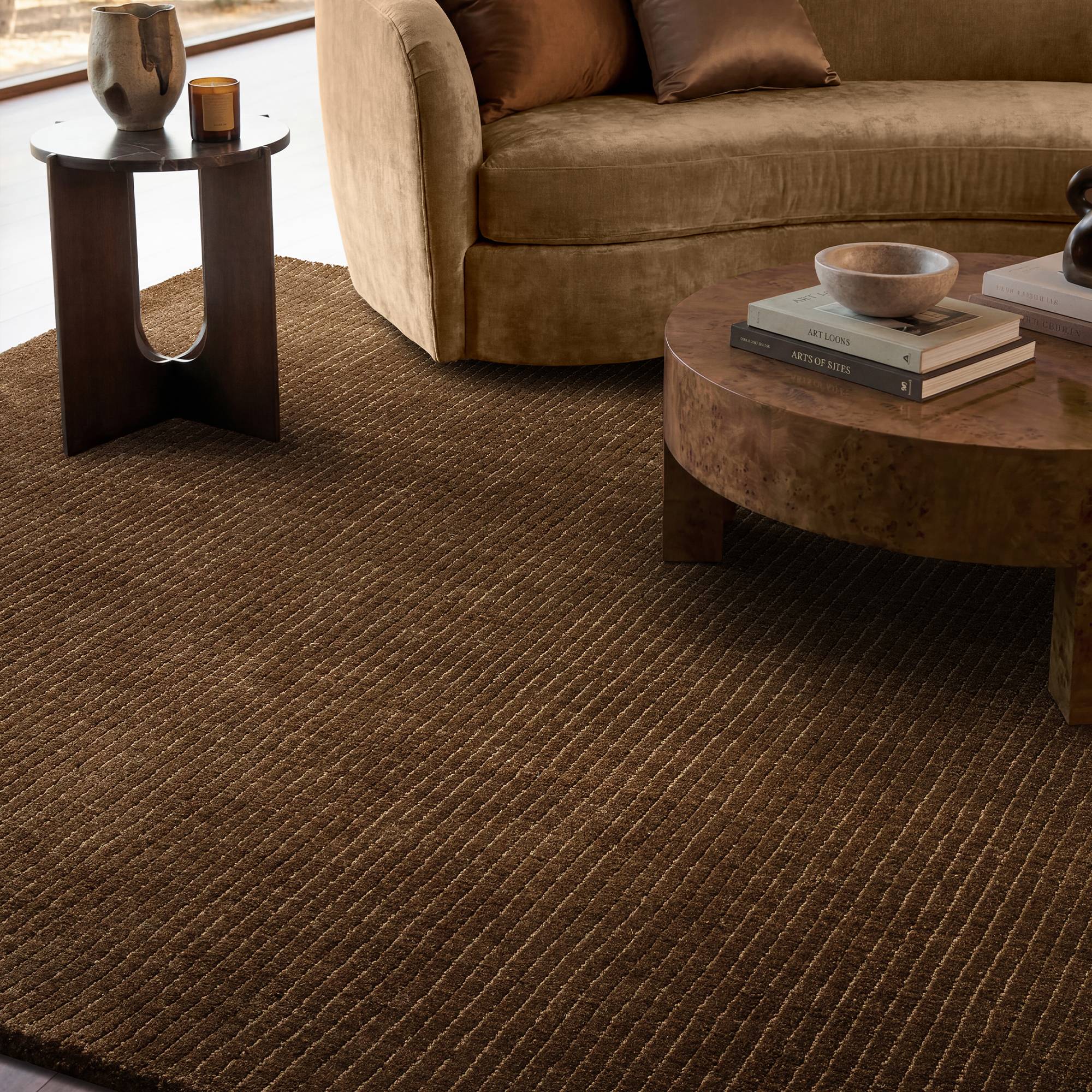 Rowan Chocolate Rug