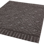 Salta SA02 Charcoal Diamond Rug