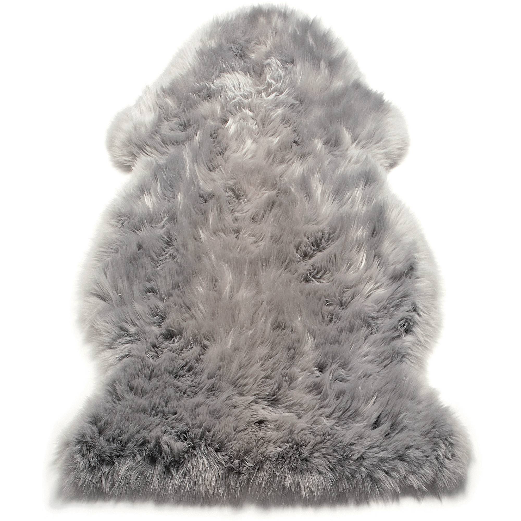 Sheepskin Silver Rug